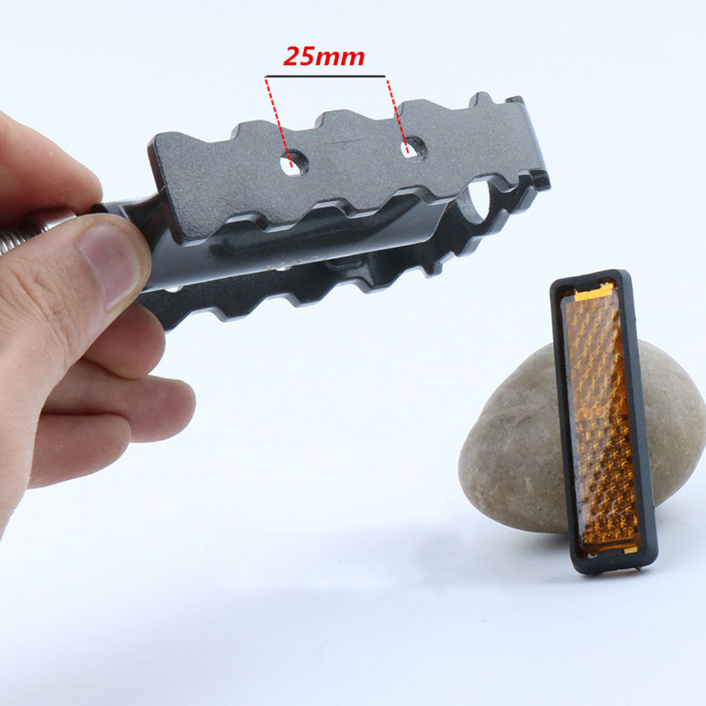 10 Pieces Cycling Pedal Reflector  Riding Warning Reflective Light