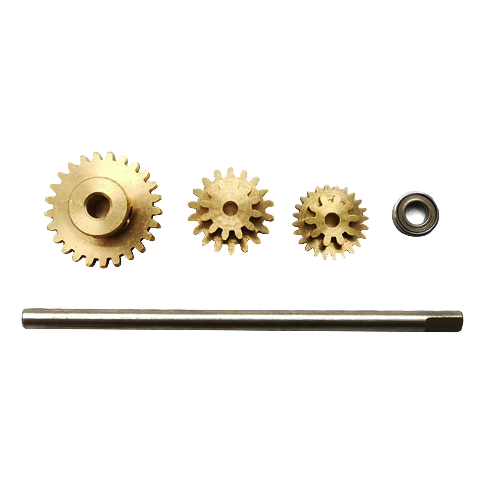Vgoohobby RC Steel Transmission Gear Set 26T 19T 24T Upgrade Parts Compatible with WPL D12 1/10 Scale RC Trucks 