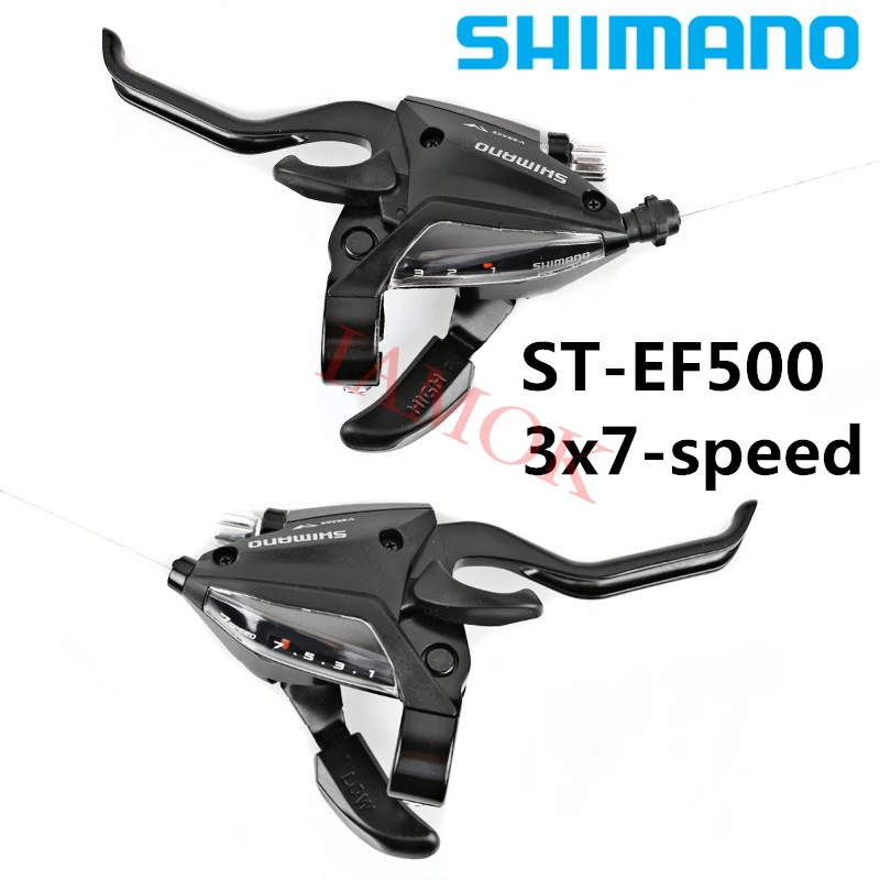 ハート商事シマノ SHIMANO シフティング ST-EF500-7R MTB 7S ESTEF5004RV7A ブラック 右レバーのみ ブレーキレバー