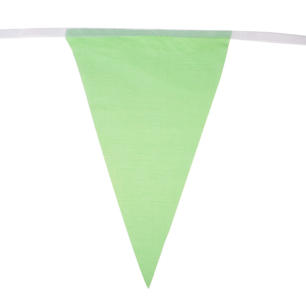 38m Pennant Chain Flag Pennants Decor Party Wedding Event Garland