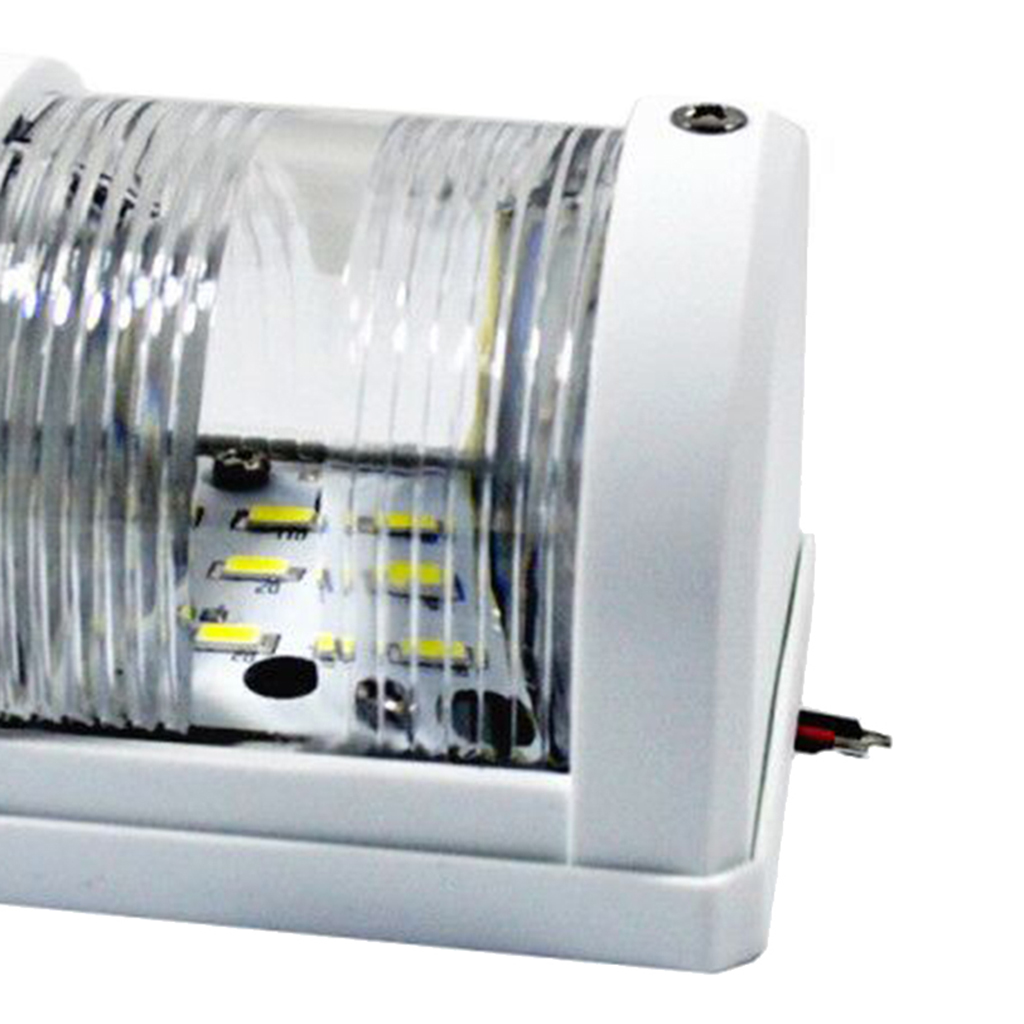 Marine Boat White Stern LED Navigation Light Waterproof Yacht Night Sailing Lamp
