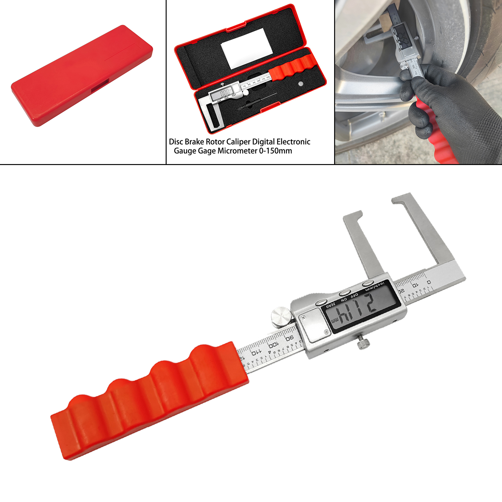 Brake Discs Vernier Caliper Digital Electronic Gauge Micrometer 0-150mm Meet the quality standards, tested before shipment