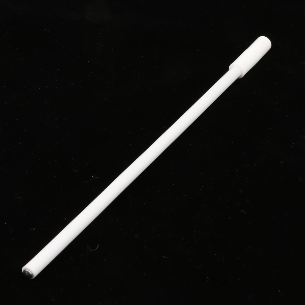 250mm Magnetic Stir Bar Retriever - 10 inch Length - Pure White, PTFE Coated,