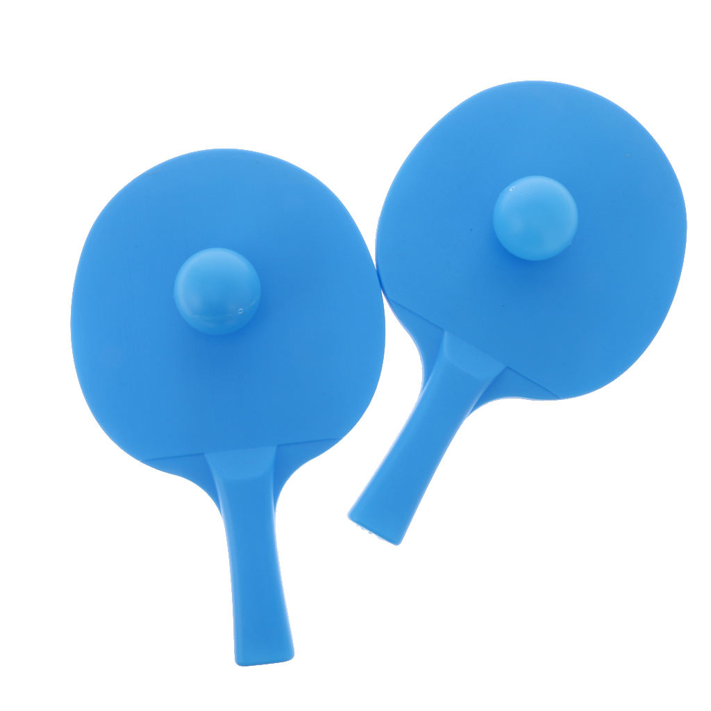 Kids Table Tennis  Pong Ball Toy Play Set 2 Racket Paddle Bat & 2 Balls