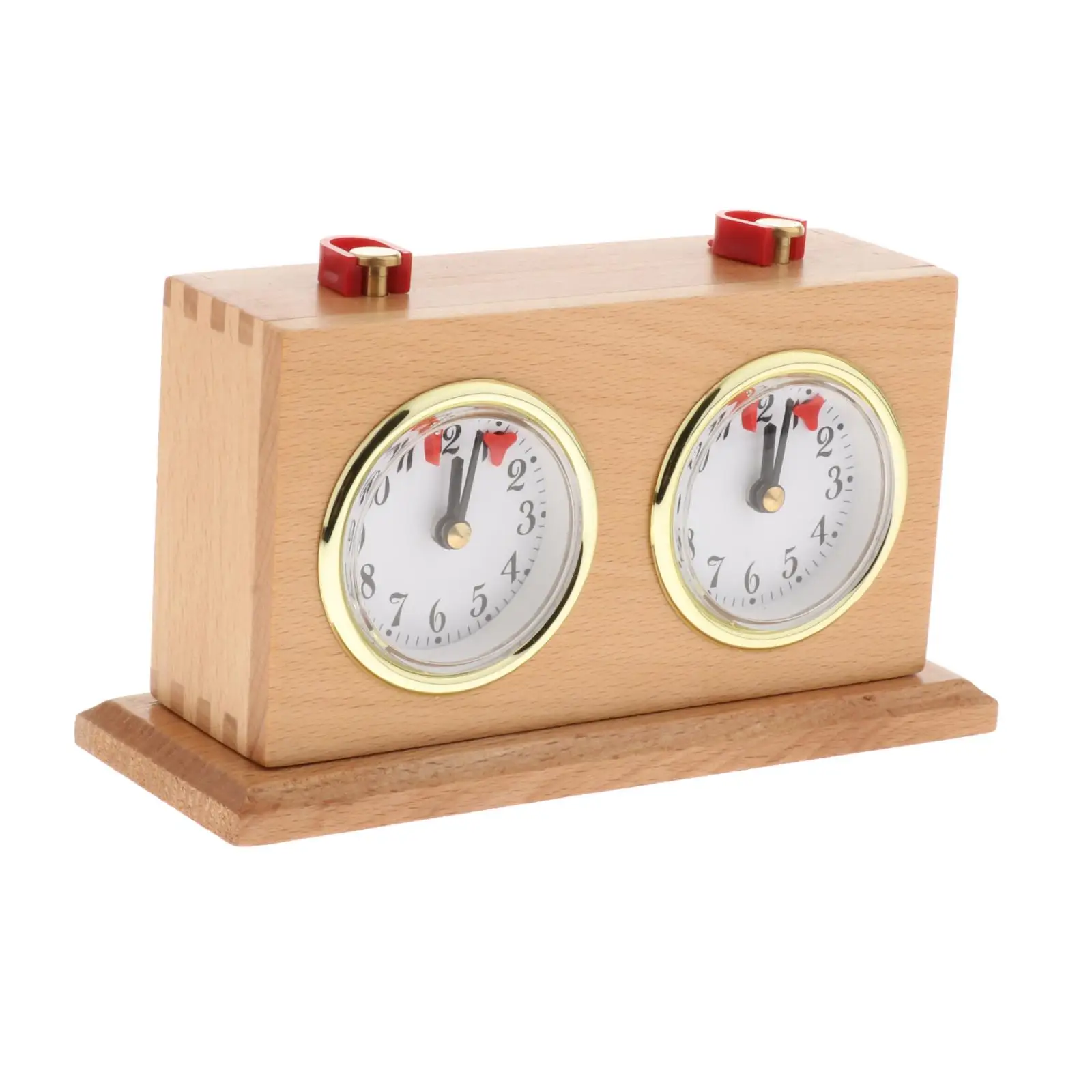 Professional Analog Retro Chess Game Clock Portable Electronic Timer Alarm Stop 