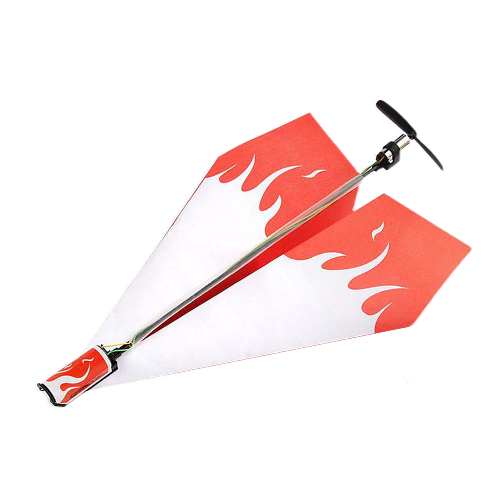 Electric Paper Plane Airplane Conversion Kit Children Educational Flying Toy