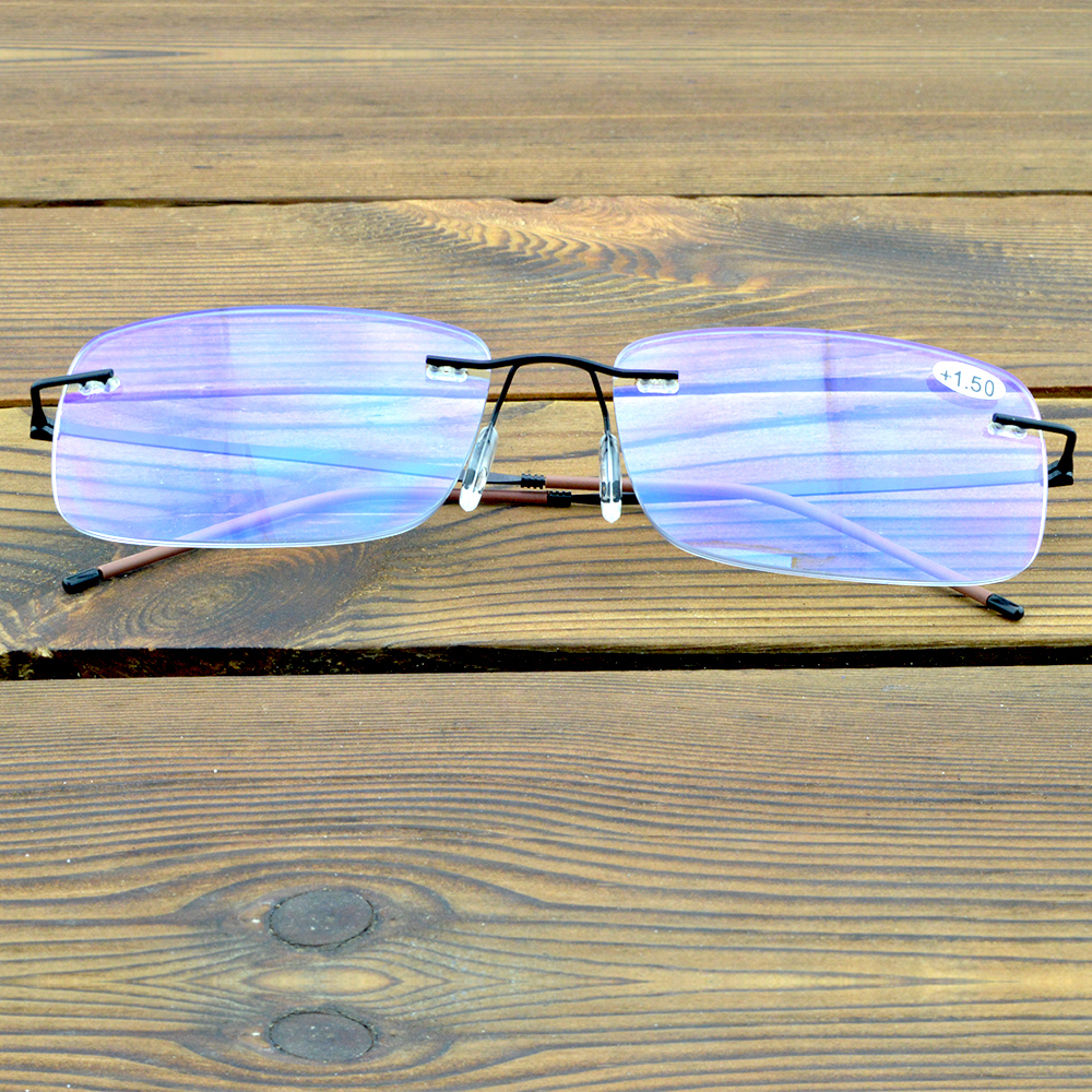 Rimless Titanium Glasses