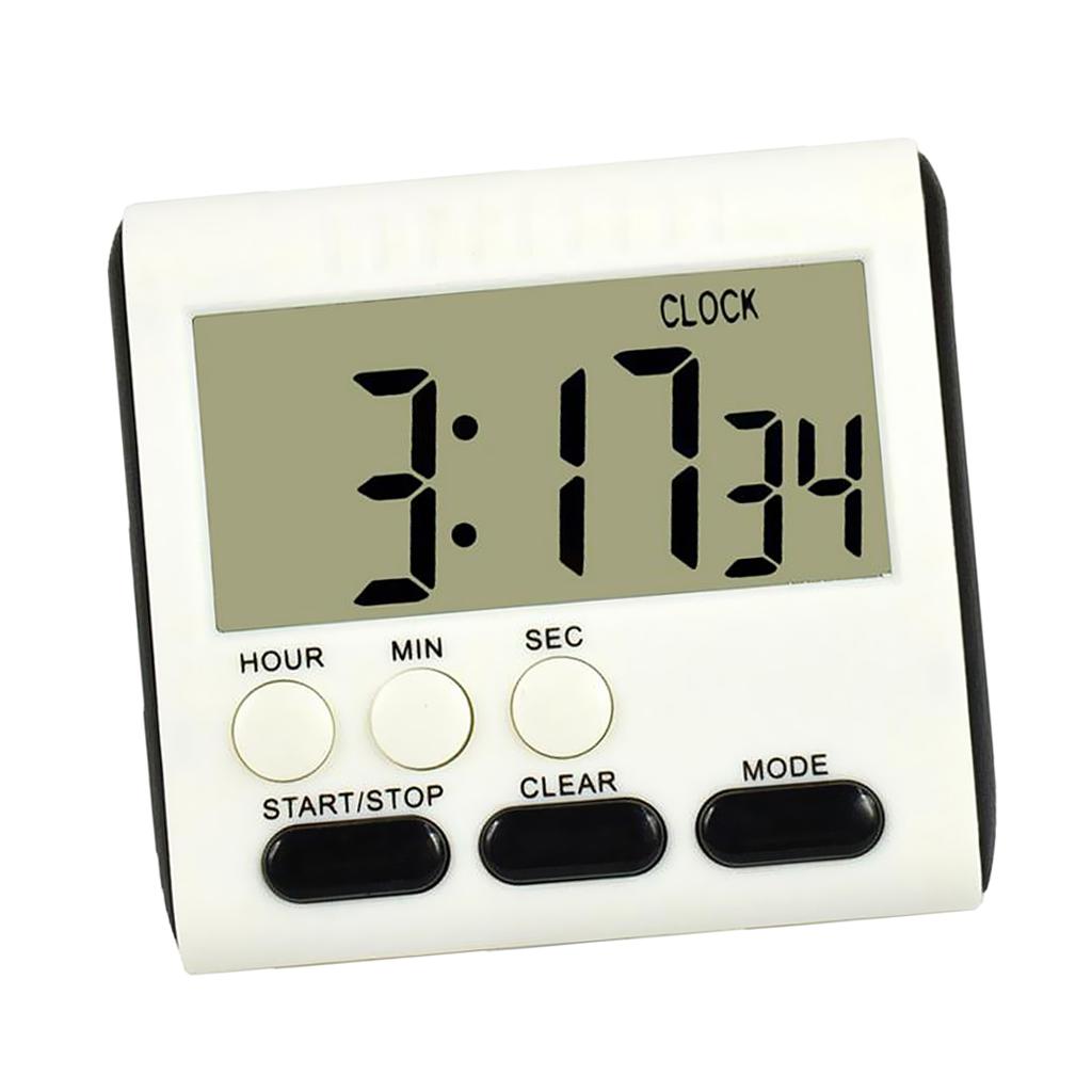 Professional Digital Kitchen Timer Count down or Countup Alarm Magnetic 4 Colors