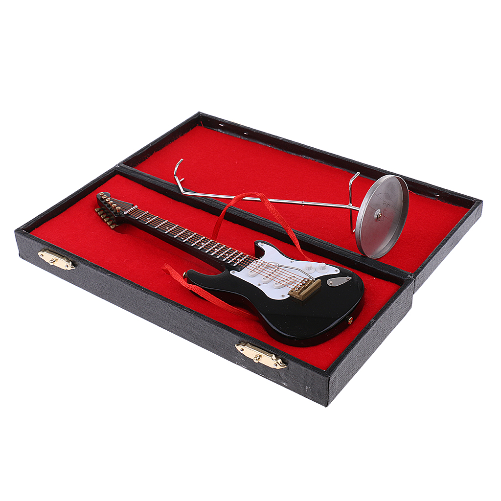 MagiDeal 1/6 Scale Wood Electric Guitar Model for 12 Inch Action Figure Accessory Kids Toys