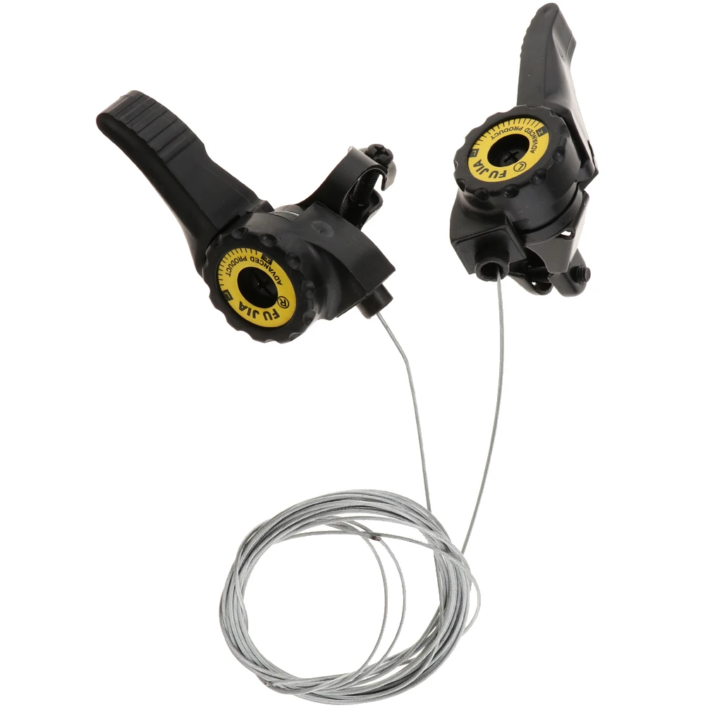 Premium 3x5/6/7 Bike Thumb Shifter Derailleur Cable Replacement Components