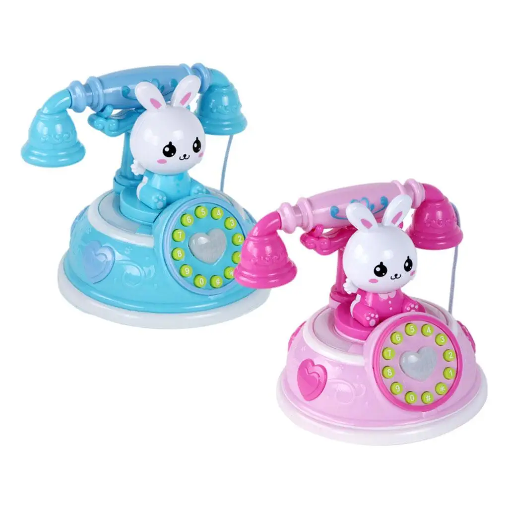 Telephone Toy Develop Cognition Enlightenment with Light Leaning Machine for Baby Infants
