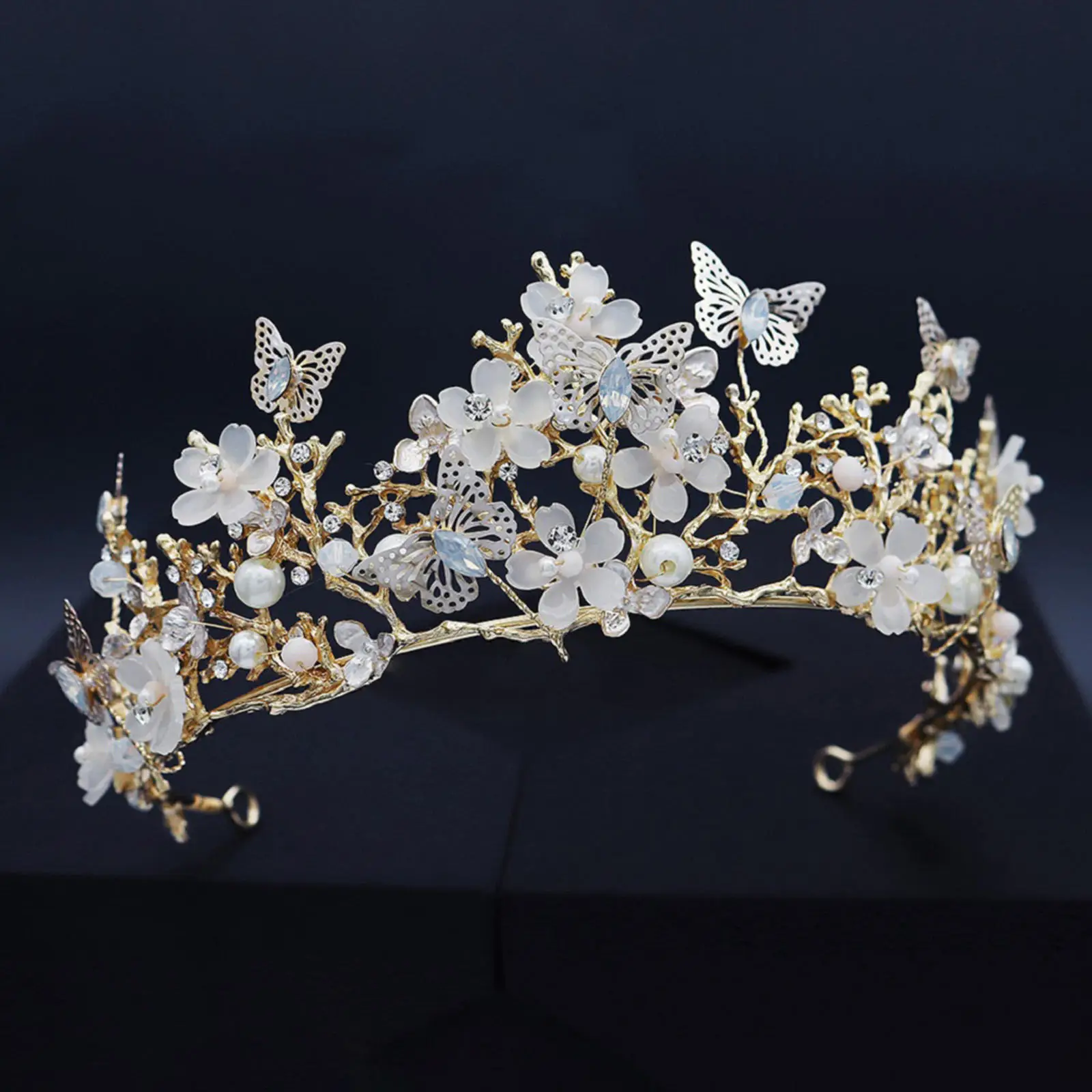 Lovely Vintage Princess Crown Headband Headbands Wedding Tiaras Costume Hair Accessories for Girls Woman Gifts