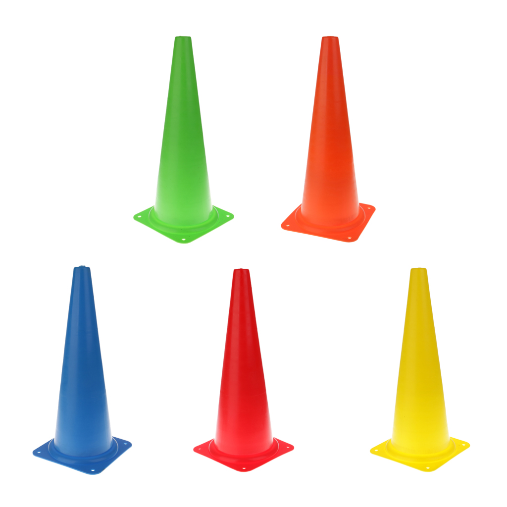 48cm Safety Cone for Sports Training, Football, Equestrian, Traffic, School