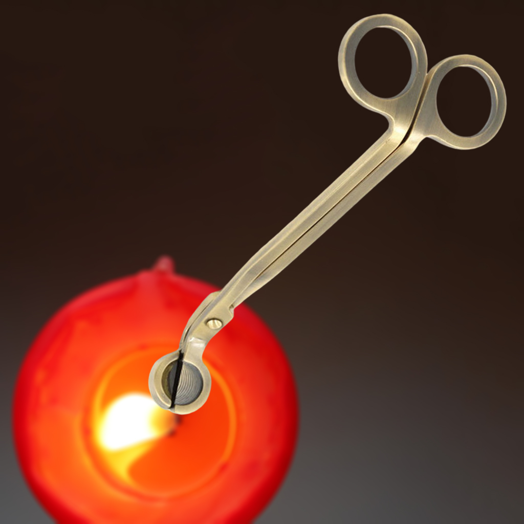 Vintage Retro Candle Wick Trimmer Scissors 18cm Snuffers Extinguish Tools