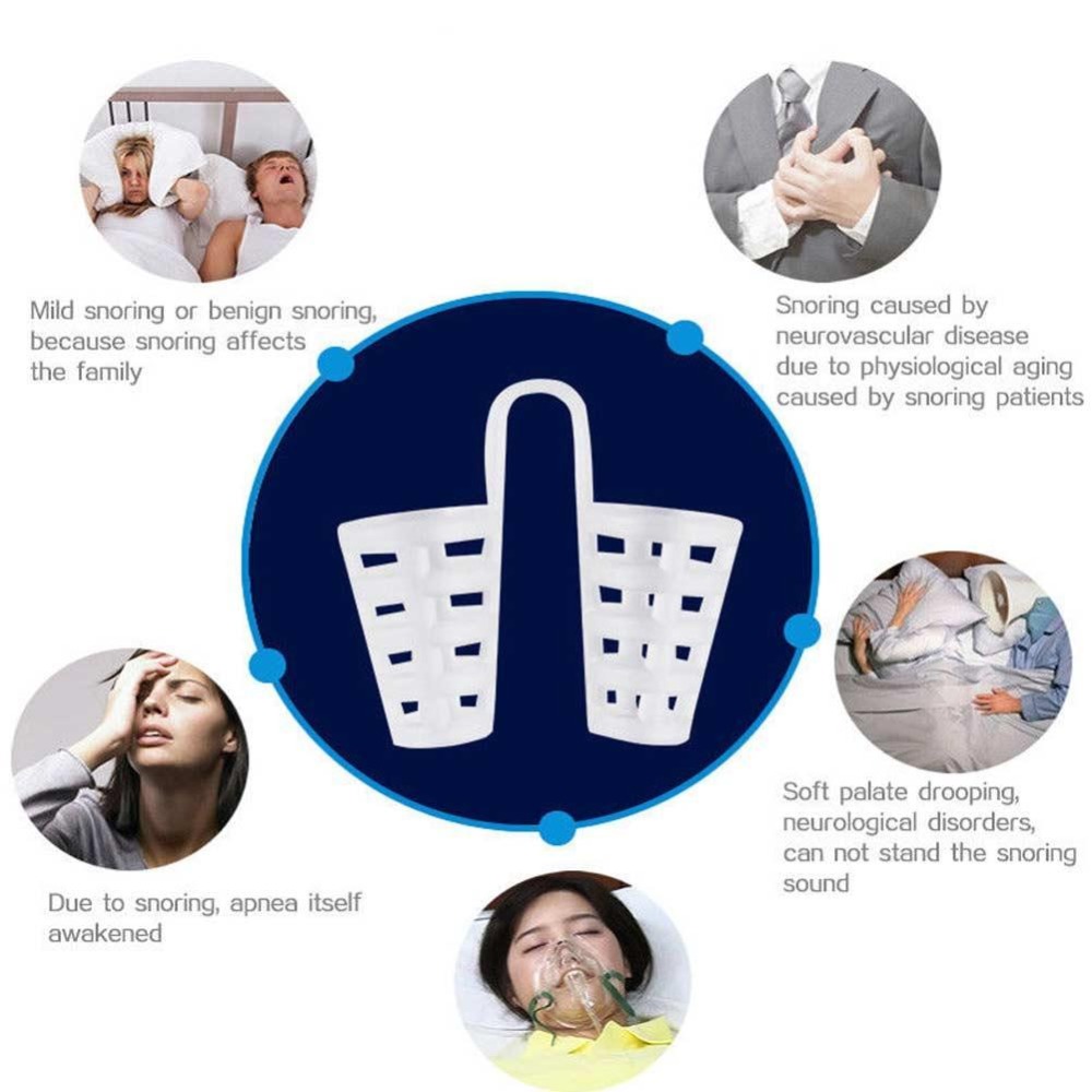 Best of 8pcs Anti-Snoring Device Easy To Breathe And Sleep Mini Nose Clip Snoring Congestion Auxiliary Nasal Dilator Device Is Blocked Reviews & Tips - Image 5