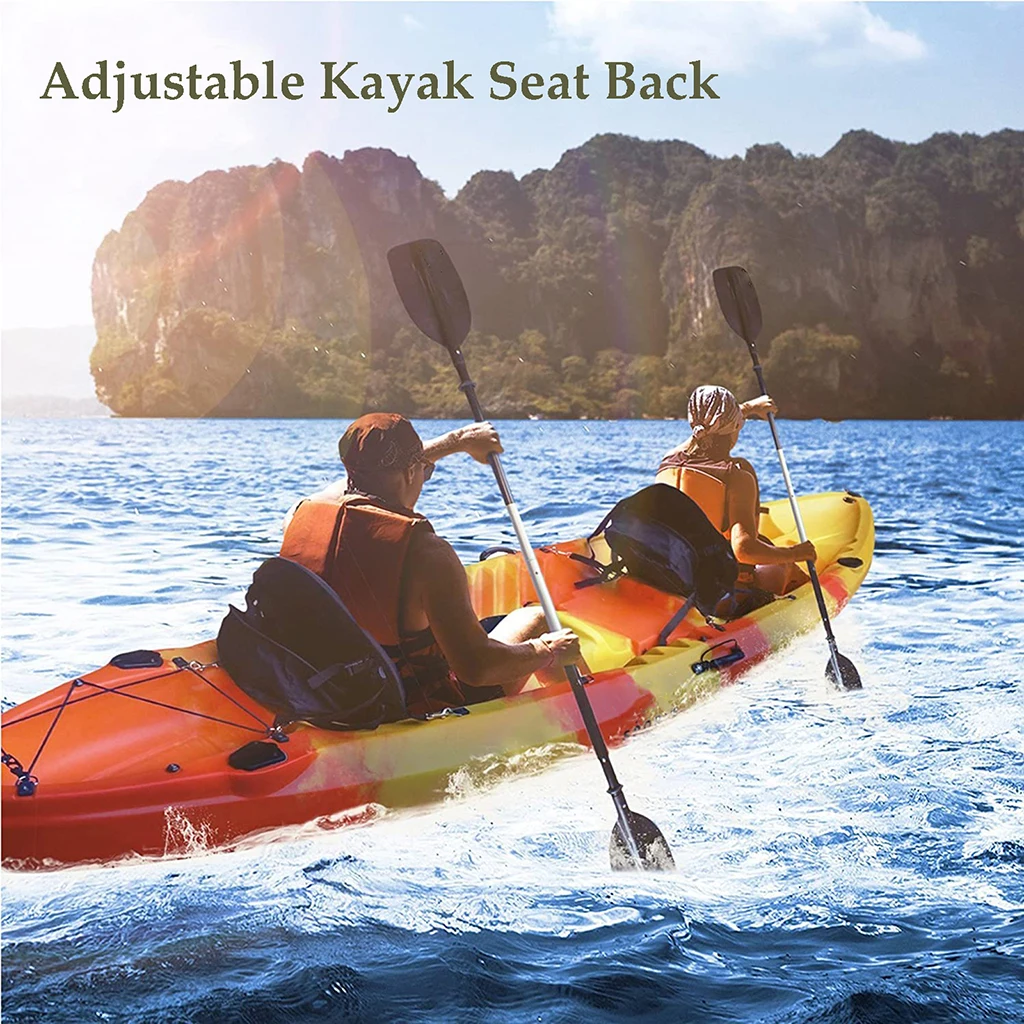 Kayak Seat Padded Canoe Back Rest Support Soft Cushion Backrest for Fishing Boat