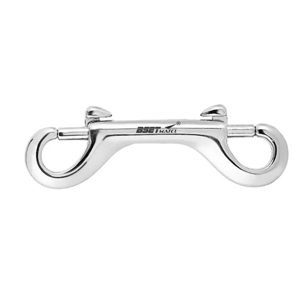Rustproof 115mm Clips Dual Ended Bolt Snap Hook Buckle Boat Marine Assembly