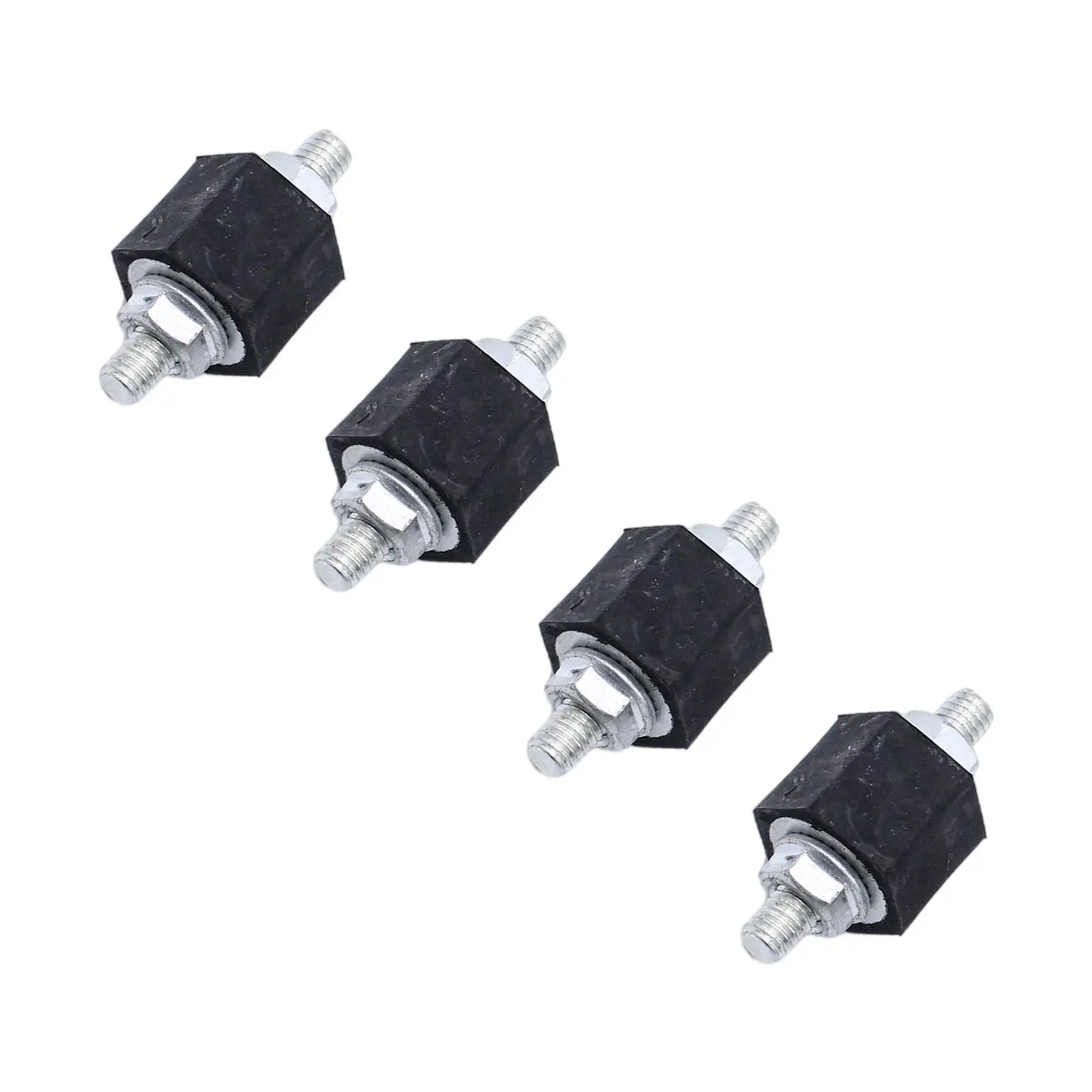 4 Pcs Threaded Rubber Mount 191 201 256 191201256 Safe Driving Accessories