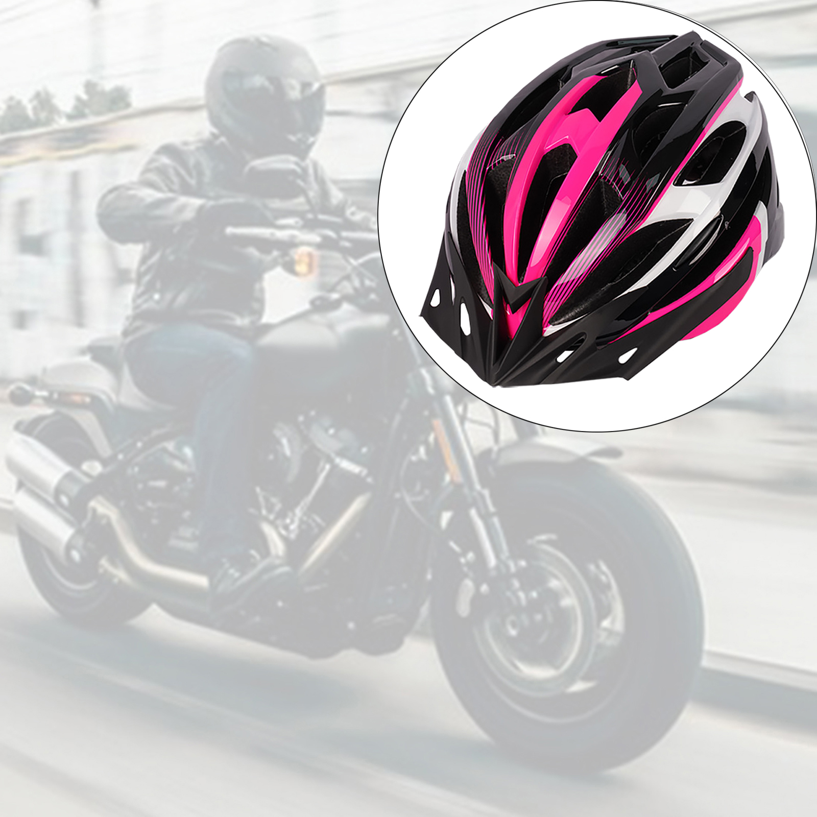 Adults Safety Helmet with Light for Cycling Roller Skating Biking