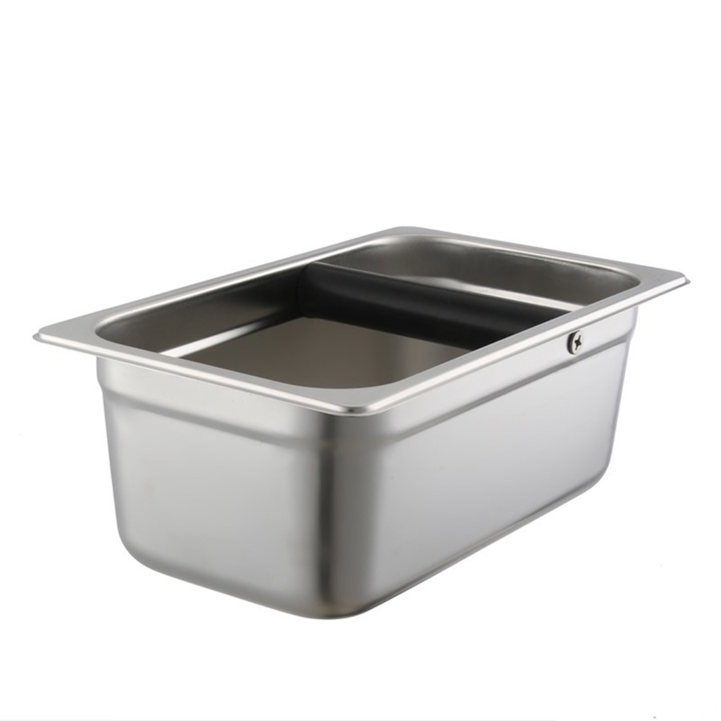 Home Coffee Grounds Container Large Capacity Portable Espresso Knock Box for Cafe 3000ML