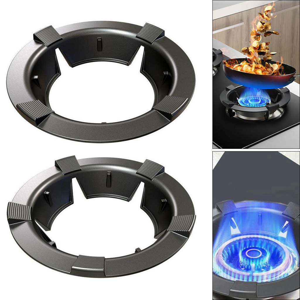 Cast Iron Energy Saving Bracket Gas Stove Cover Disk Windproof Bracket Accessories For Cooker Kitchen
