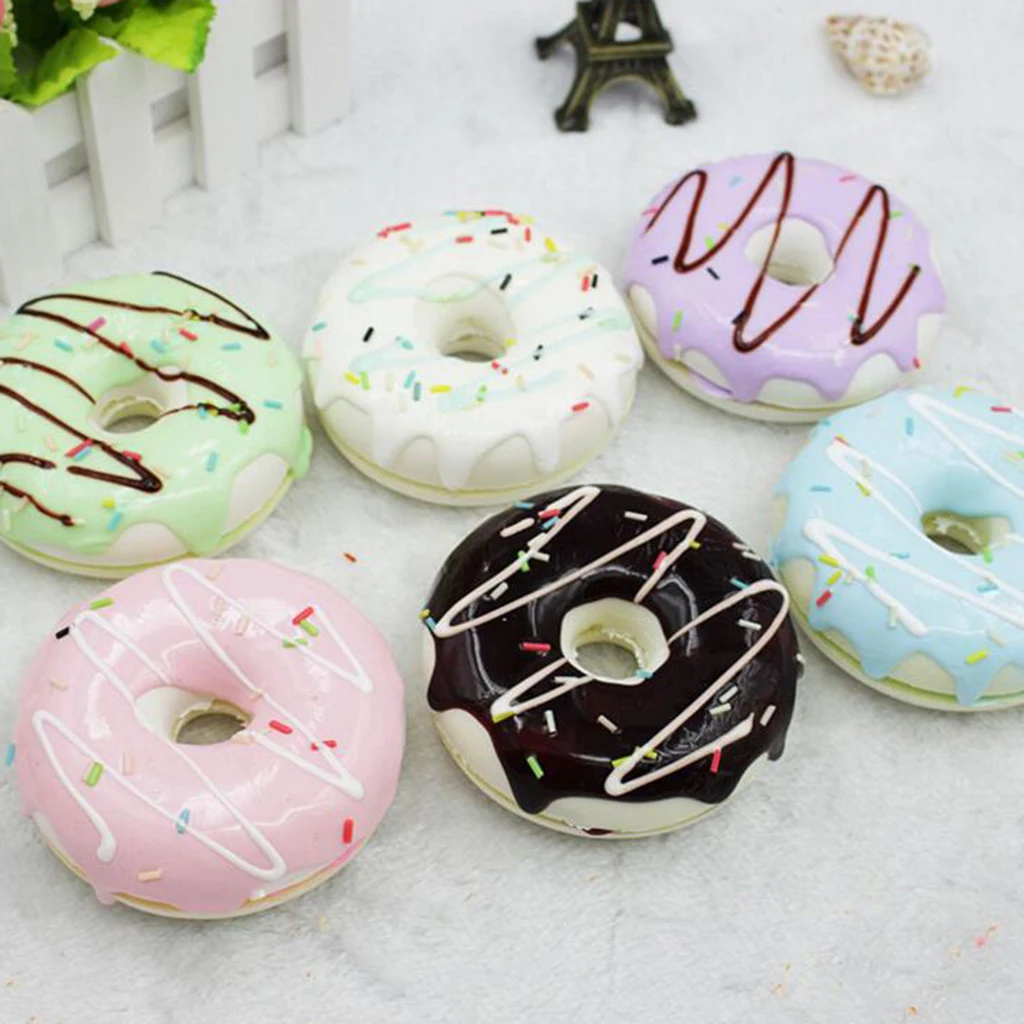 Fake Doughnut, Simulation Artificial Food Donut, Kitchen Toy Decoration, Decorative Baking Display Accessories
