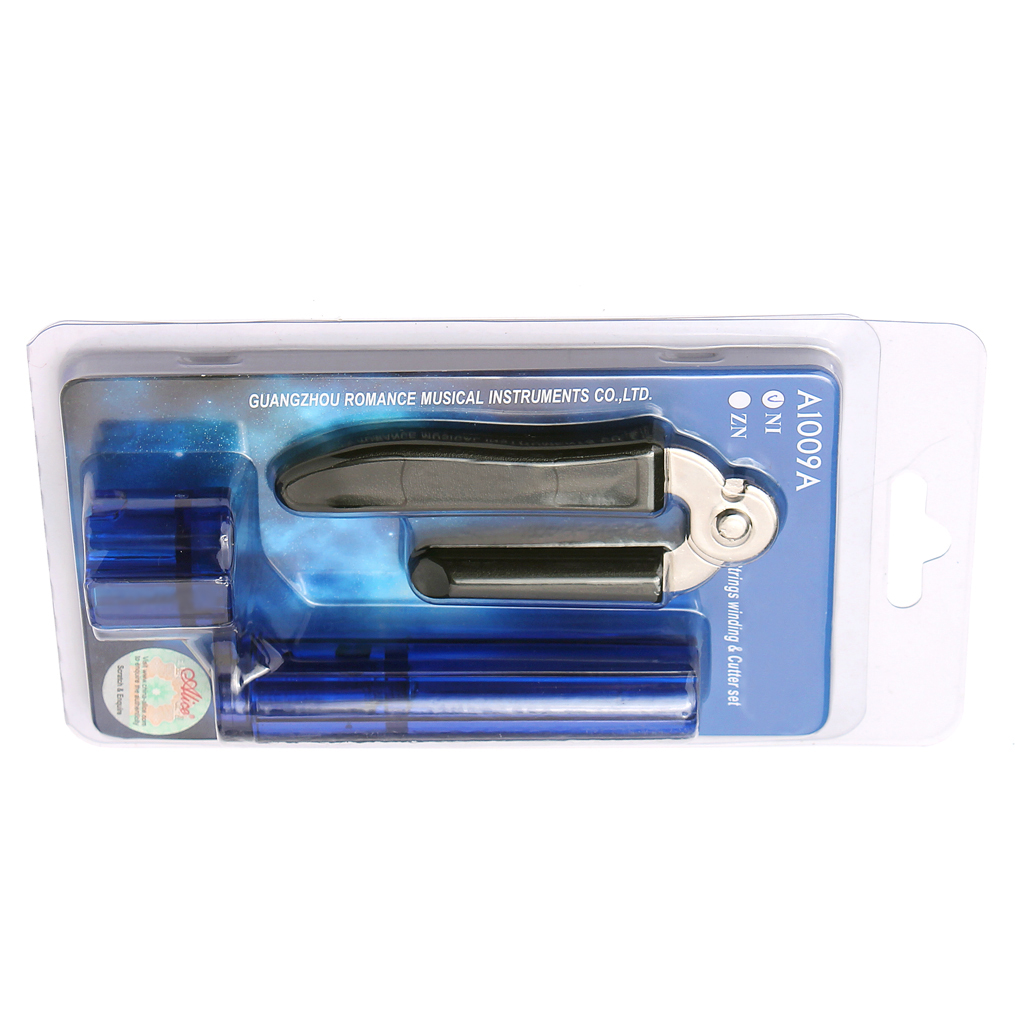 Multifunctional Strings Winder & Cutter Set for Bass Guitar Ukulele Violin