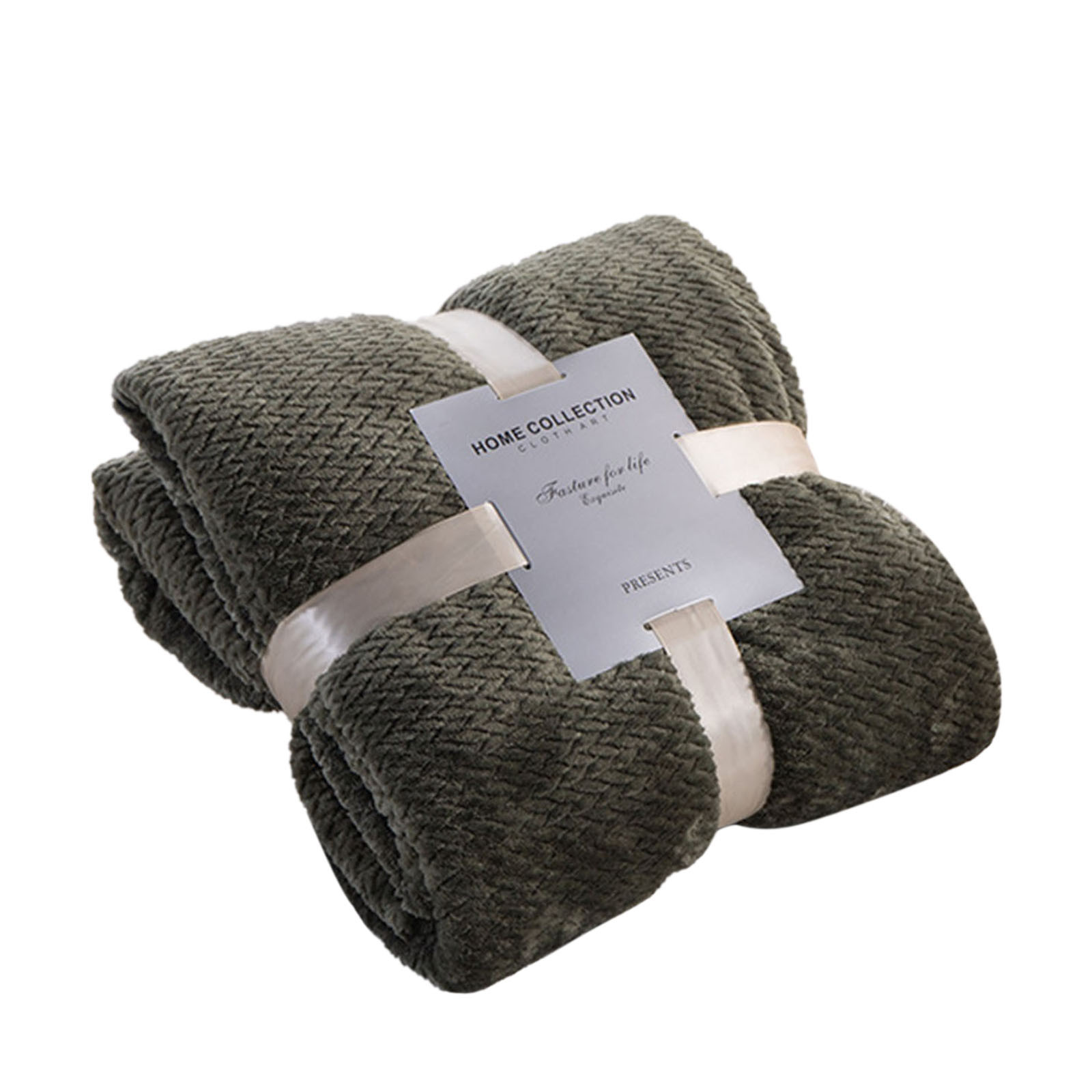 Title 7, Winter Soft Warm Flannel Blankets For Beds Soli...