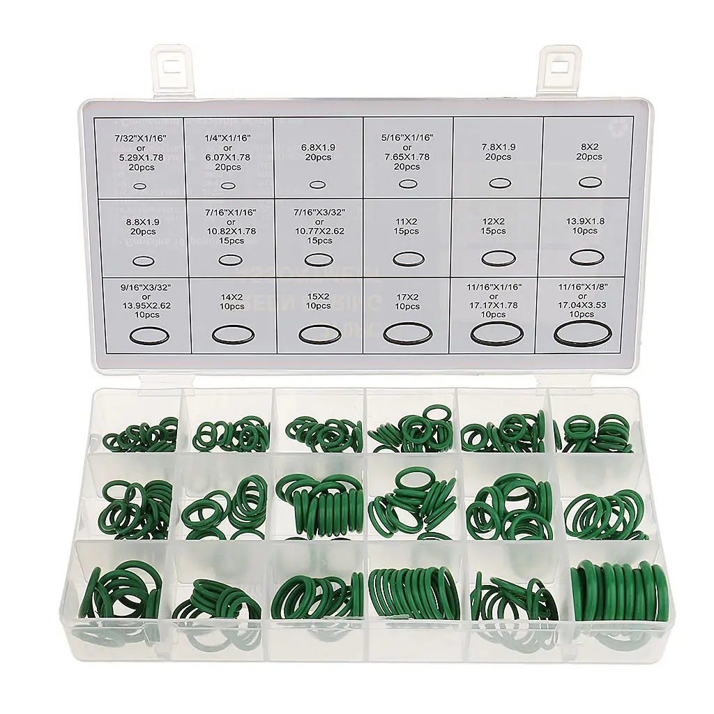 270x Assortment Kit Car HNBR AC System Air Conditioning O Ring Seal Set Tool applications requiring higher resistance