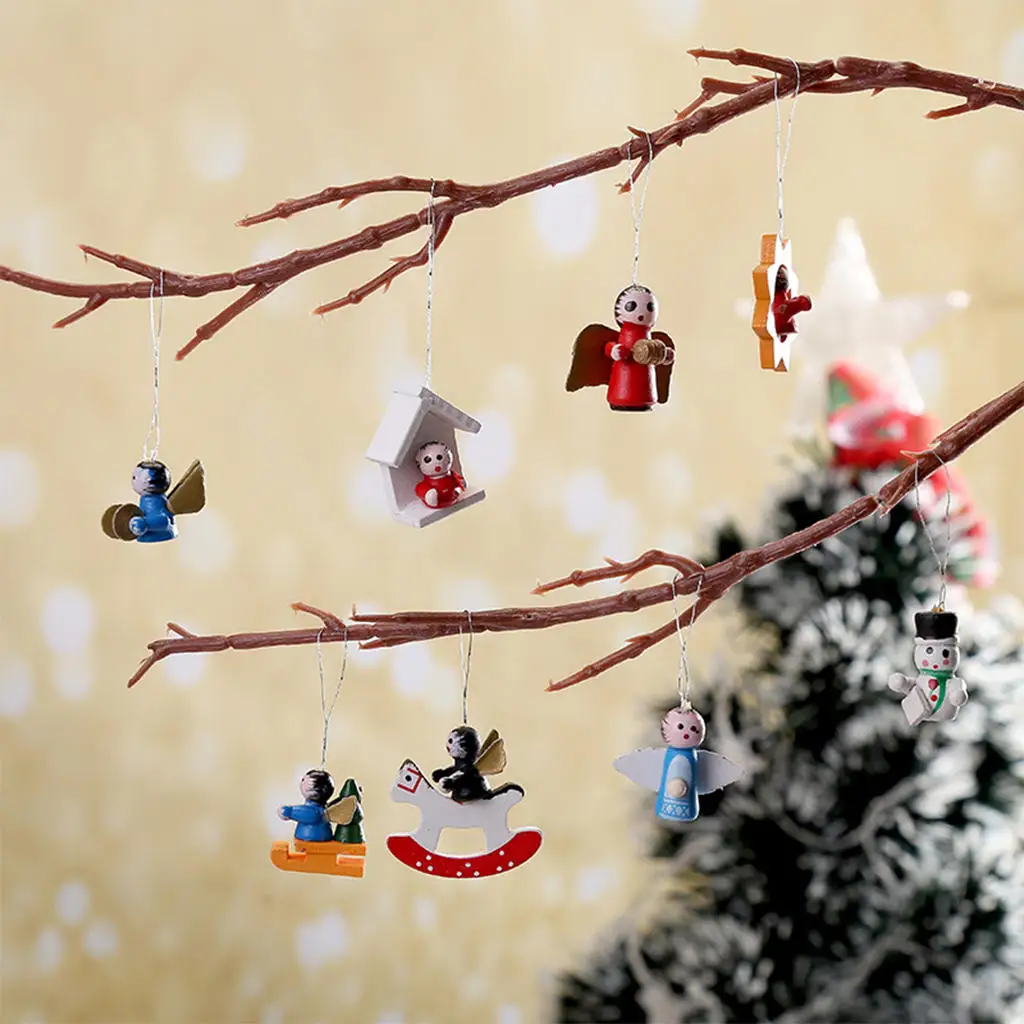 48x Christmas Tree ing Ornaments Handbag Season Decor Window Display