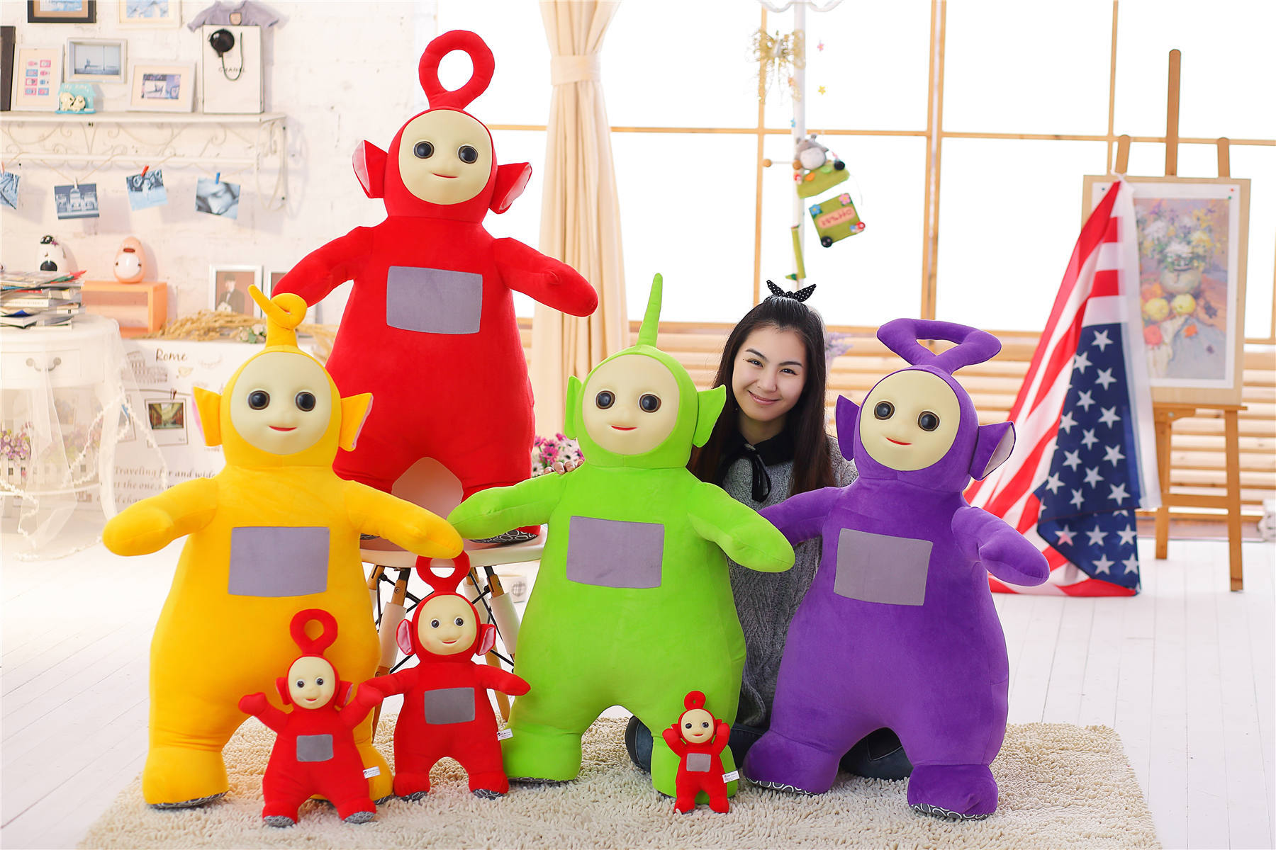 Teletubbies Plush Electric Dolls Singing And Dancing Dolls Smart Preschool Education Backpack Ragdoll