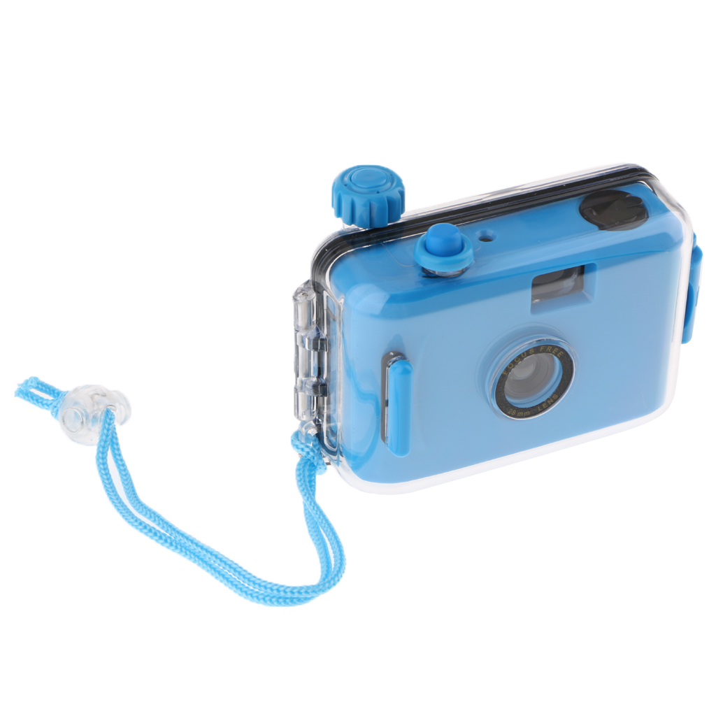 35mm Underwater Film Camera with Housing for Diving, Snorkeling (16