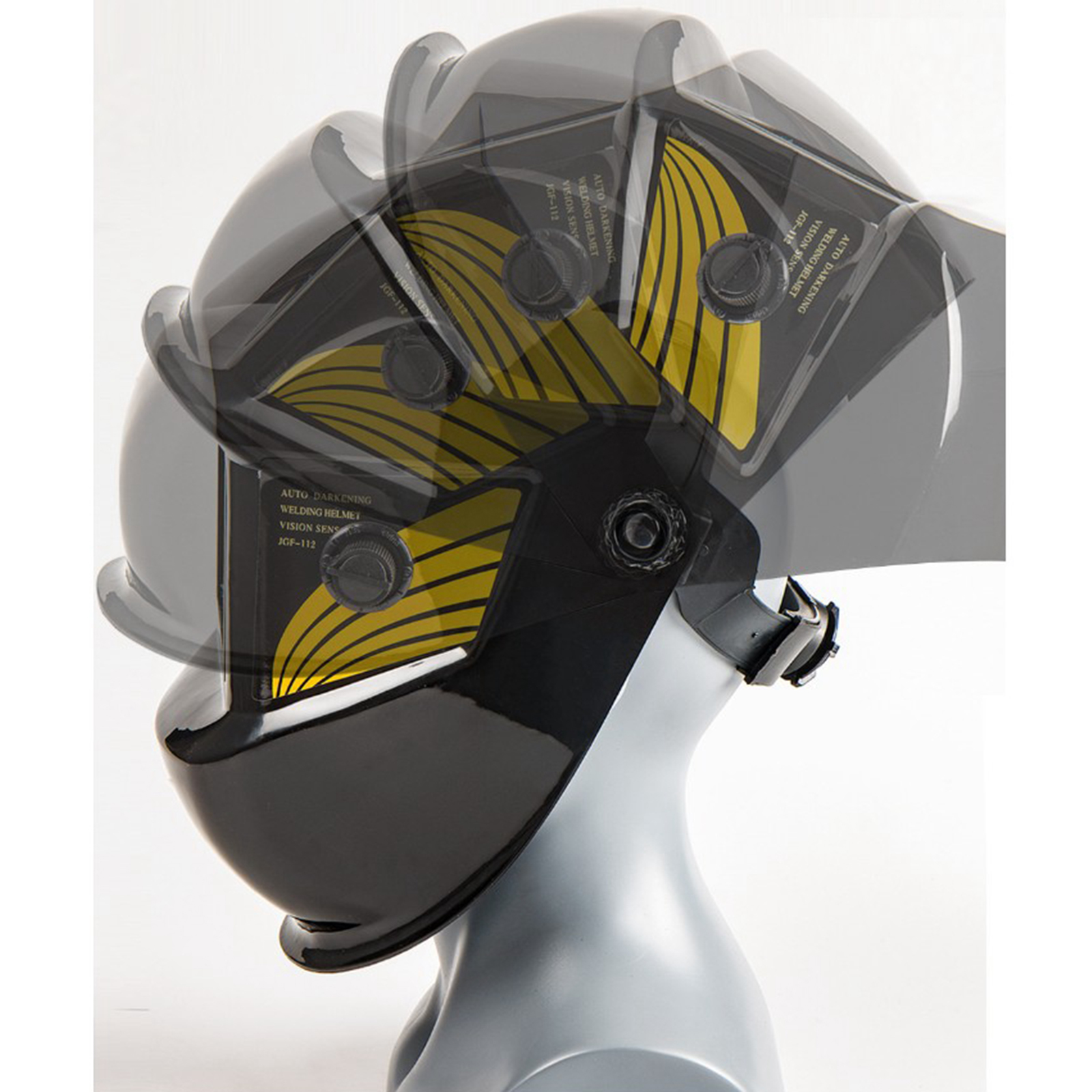 Solar Auto Darkening Welding Helmet Welder Eye Face Protector Shade Cap