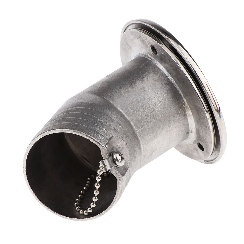 50mm Boat Deck Fill/Filler with Keyless  2 inch Marine 316 Stainless Steel Hardware, for Boat Yacht Caravan