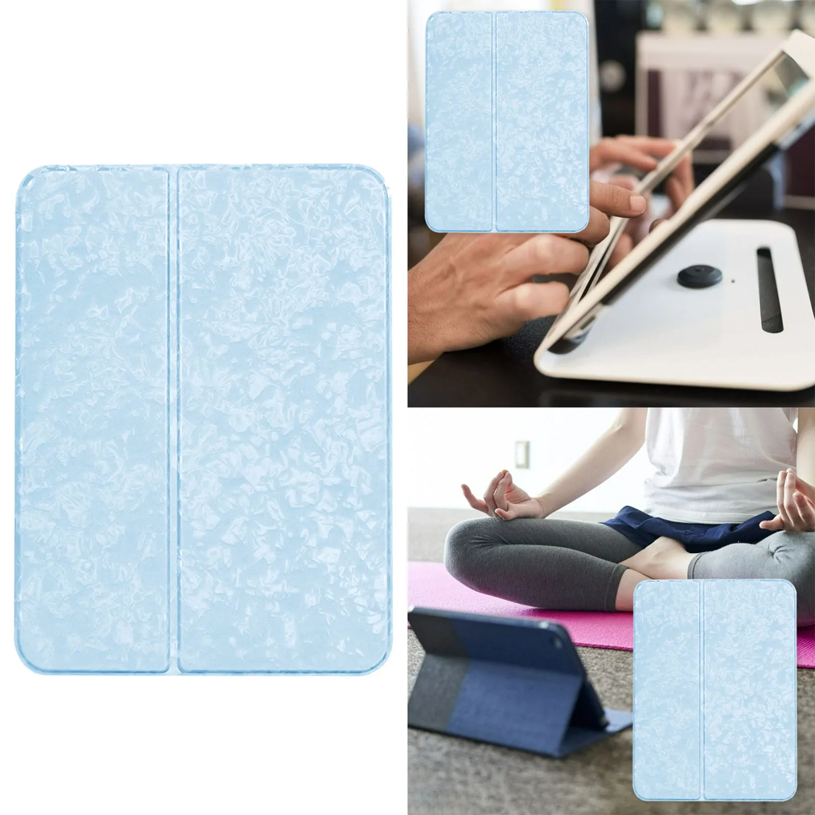 Smart Cover Slim Foldable Kickstand Magnetic Pencil Holder 8.4'' Shell for iPad Mini 6 Case 2021 Screen Protector