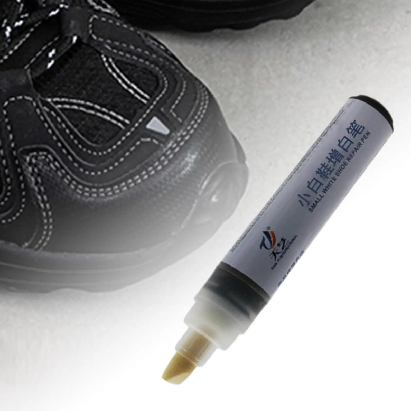 Midsole Marker Black Waterproof Leather Shoe Repair Pen for Shoe Cleaner