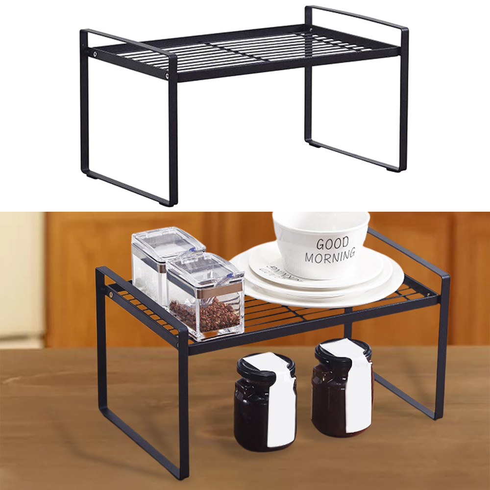 Kitchen Stand Storage Space Organizer Drying Rack Plate Storage Shelf Rest