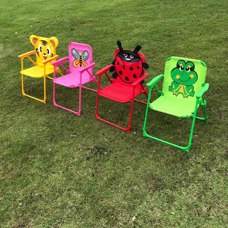 Children lightweight folding camping chair 