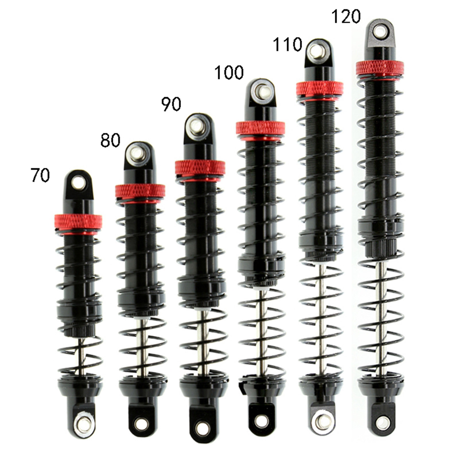 1: Scale RC Car Shock Absorber for 1/10 SCX10 Parts RC Car Spare Parts