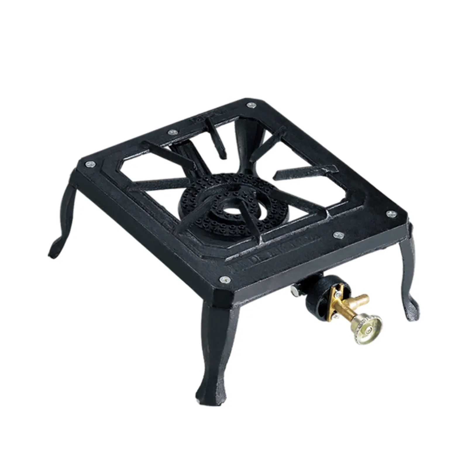 Gas Stove Single Burner Square Propane Stove Boiling Grill Cooker Burner for Home Outdoor