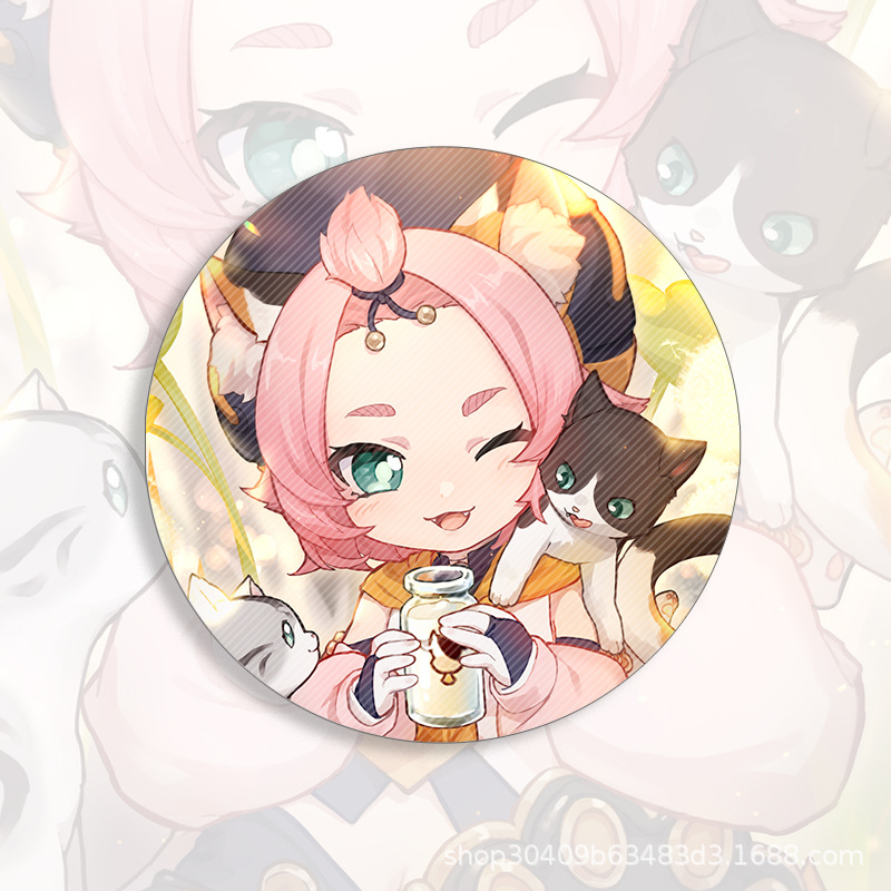 58mm Game Genshin Impact Brooch Pin Xiao Kaedehara Ayaka Baal Raiden Shogun Cosplay Badge Accessories For Clothes Backpack Gift 58mm Game Genshin Impact Brooch Pin Xiao Kaedehara Ayaka Baal Raiden Shogun Cosplay Badge Accessories For Clothes Backpack Gift