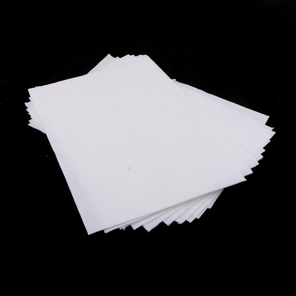 10 Sheets of Ceramic Fiber Insulating Paper Square Microwave Oven Papers