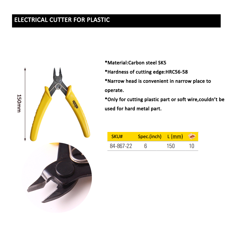 Stanley 1-pcs original alicate fio de corte