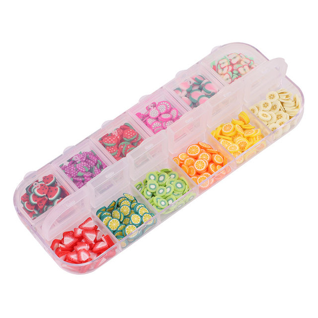 Alien Polymer Clay Slices, Nail Art Slices, Faux Sprinkles, UFO Sprinkles  jocad (Bag: 15 Grams) Size: Bag: 15 Grams