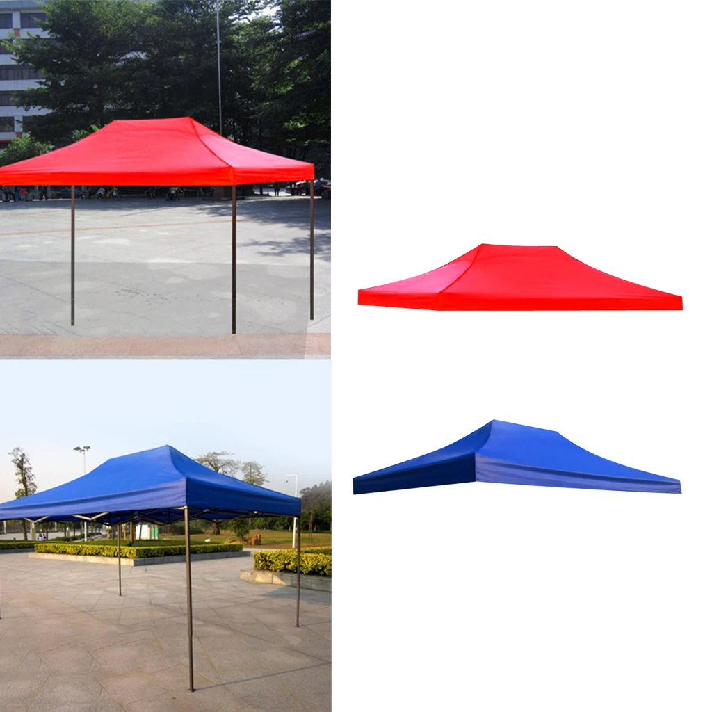 Replacement Camping Tent Top Cover Sunshade Sun Shelter Rain Tarp Umbrella Cover Canopy Awning Gazebo Sun Shade Top Cover