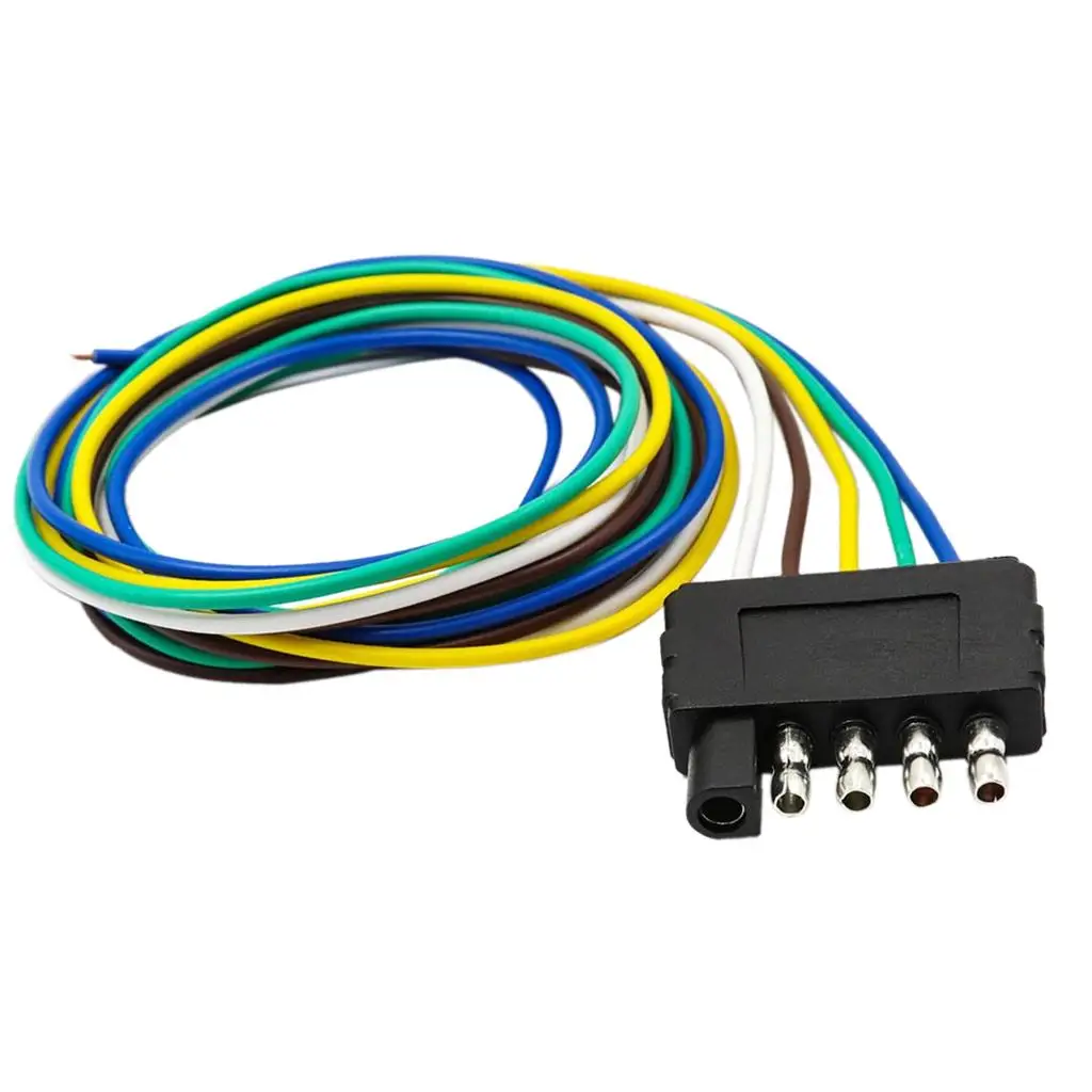 Trailer Light Plug Wiring Harness Connector with 36`` Extension Wire US