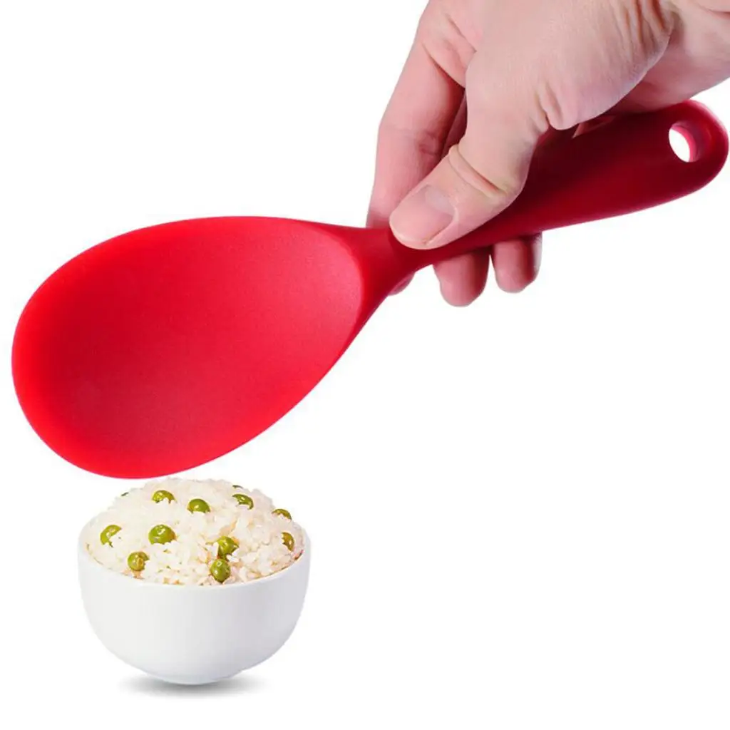 Outdoor Large Serving Spoon Wooden Spoon Lightweight Rice Spoon Rice Paddle