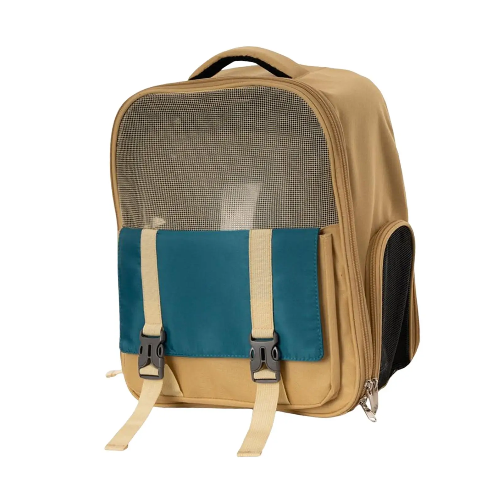 Cat Carrier Backpack Dog Travel Bag Carrying Bag Adjustable Shoulder Strap Ventilated Pet Backpack for Kitten