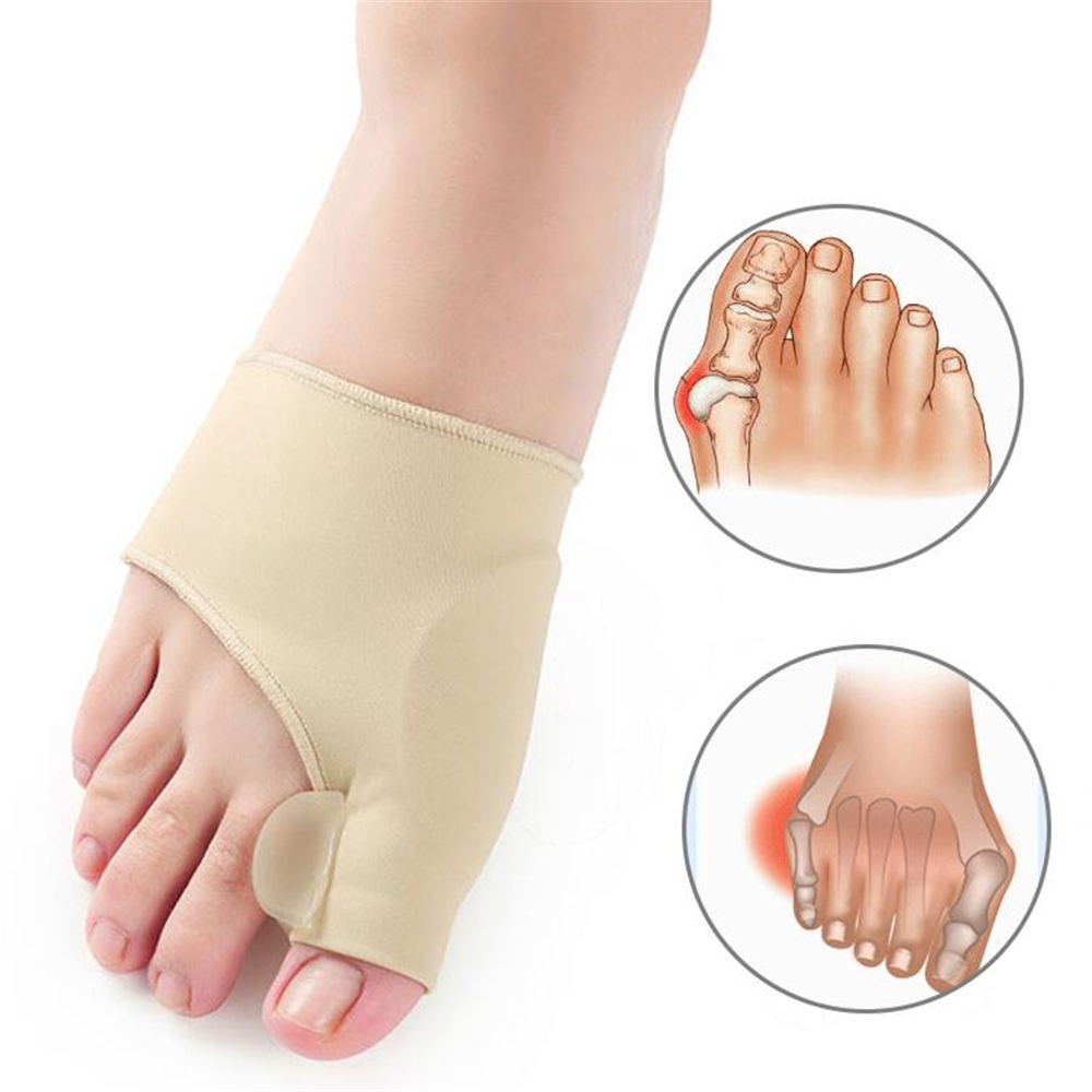 Best of 2Pcs Toe Separators Hallux Valgus Bunion Corrector Orthotics Feet Bone Thumb Adjuster Deformity Correction Sock Straightener Reviews & Tips