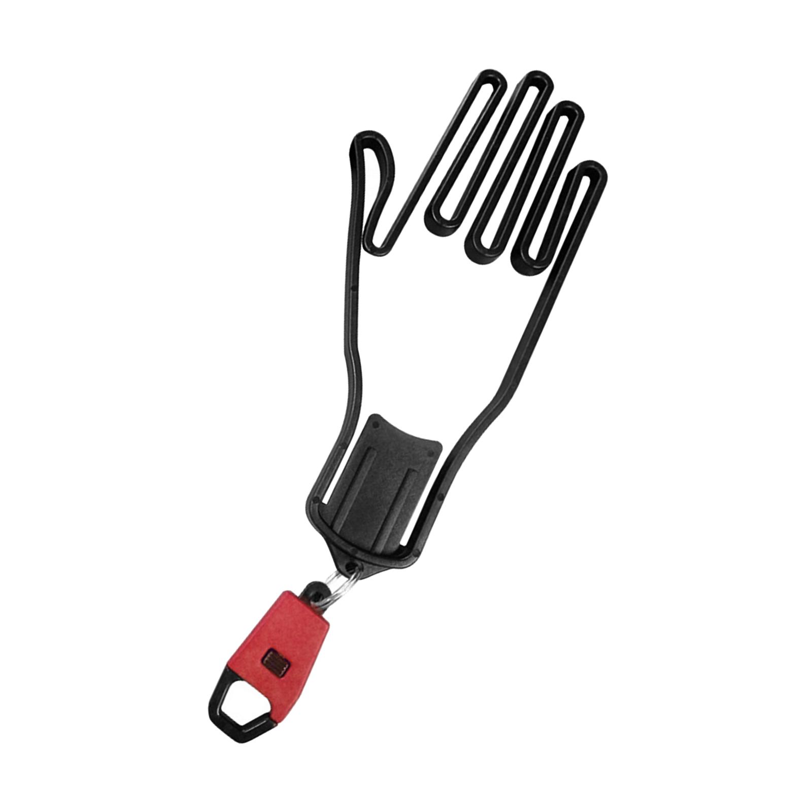 1PC Golf Glove Holder Rack Outdoor Sport Dryer Shaper Tool with Key Chain Gloves Maintenance for Men Women Golfer Stretcher Rack